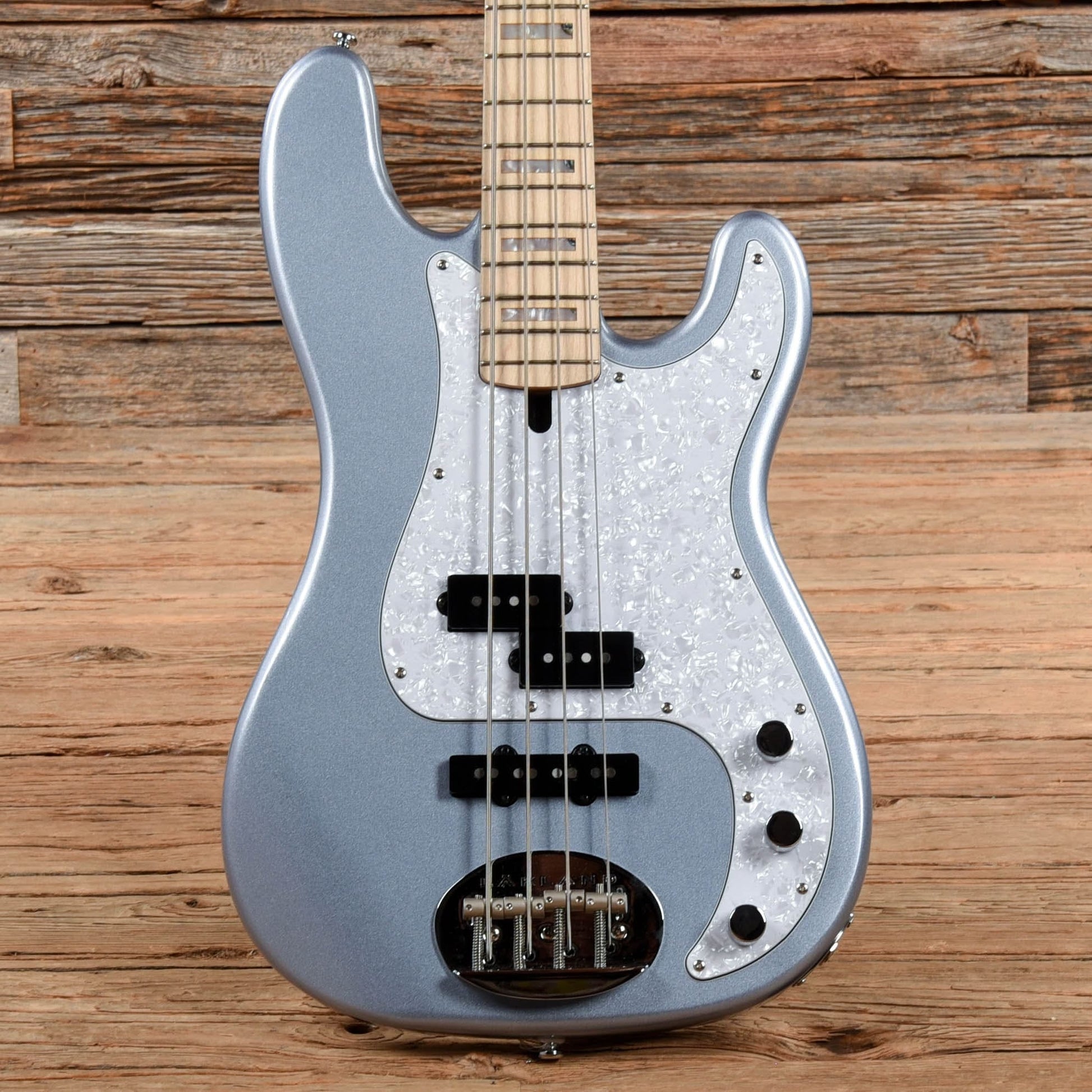 Lakland Skyline 44-64 Custom Ice Blue Metallic 2021 Bass Guitars / 4-String