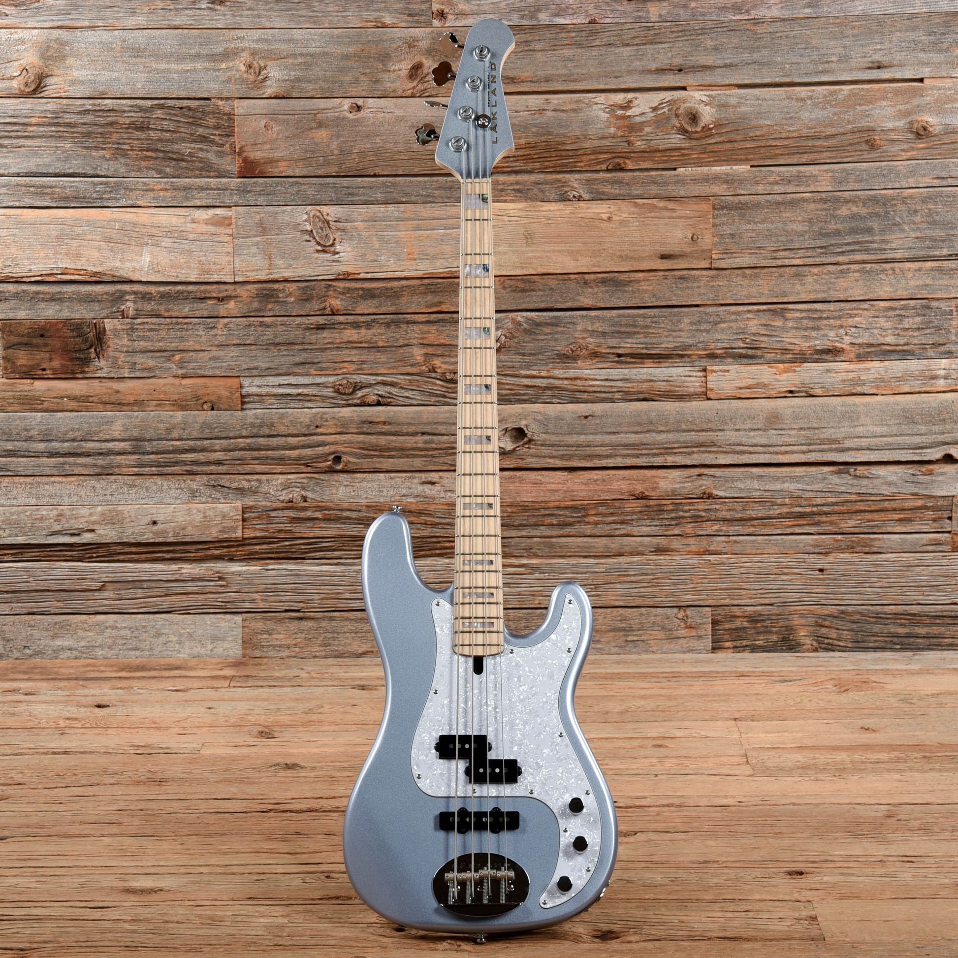 Lakland Skyline 44-64 Custom Ice Blue Metallic 2021 Bass Guitars / 4-String