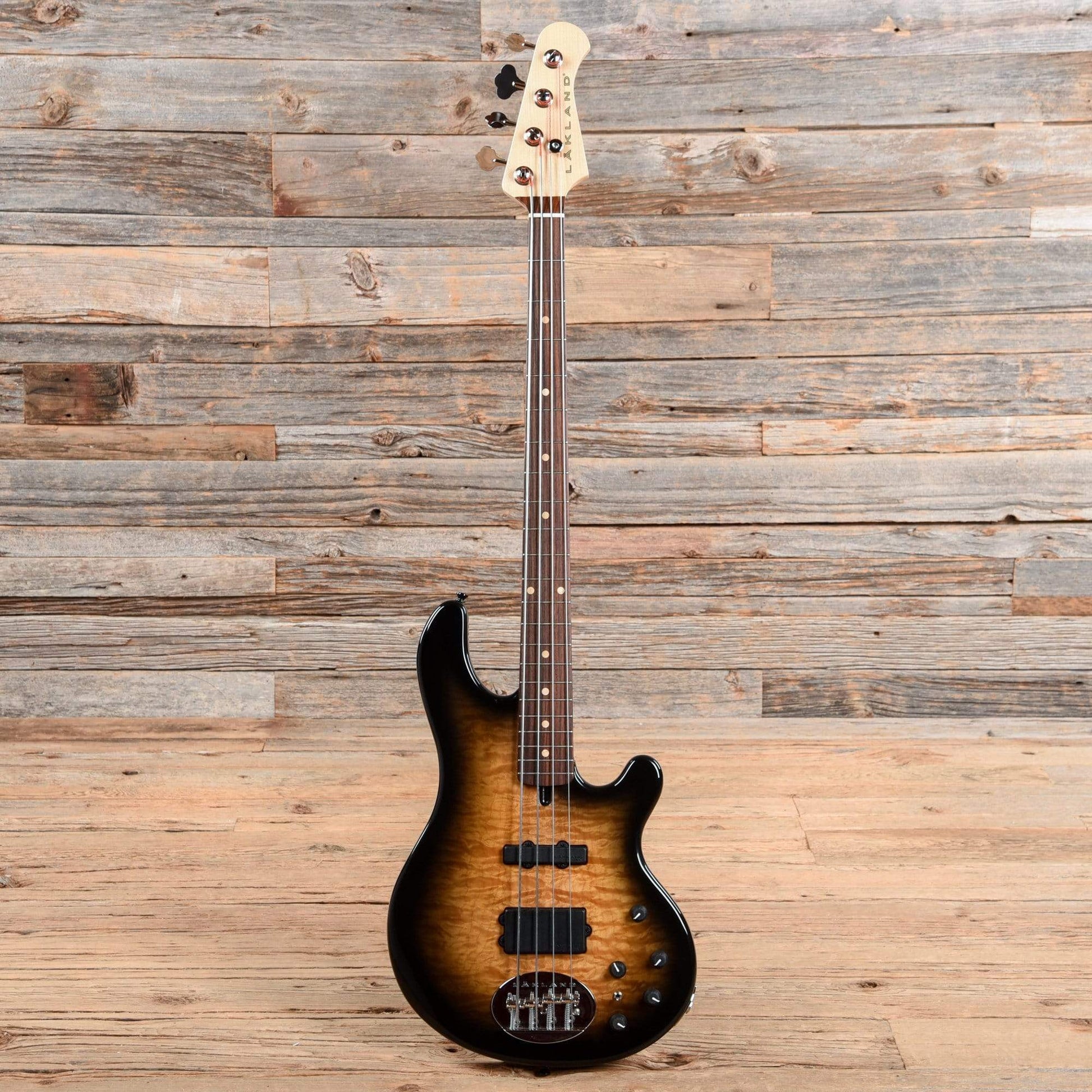 Lakland USA 44-94 Deluxe Sunburst Bass Guitars / 4-String