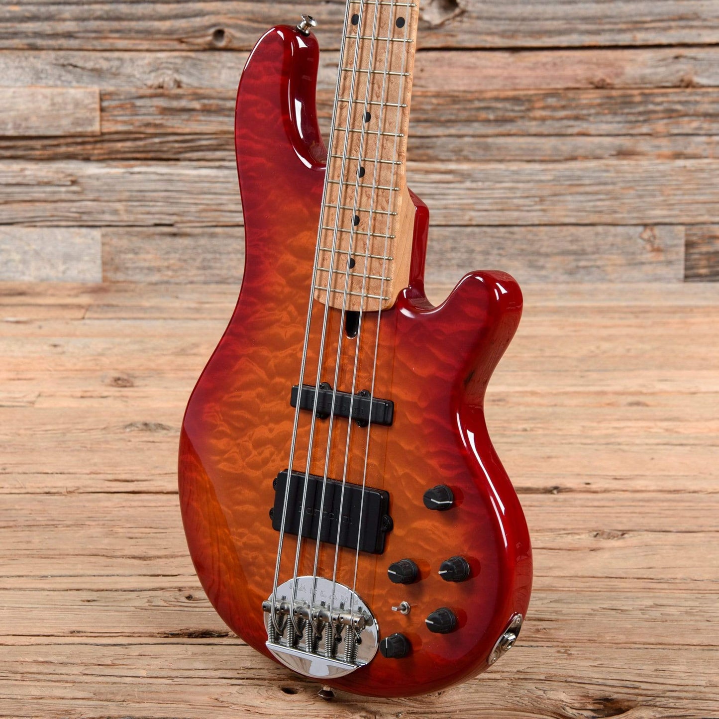 Lakland 55-02 Deluxe Cherry Sunburst Bass Guitars / 5-String or More