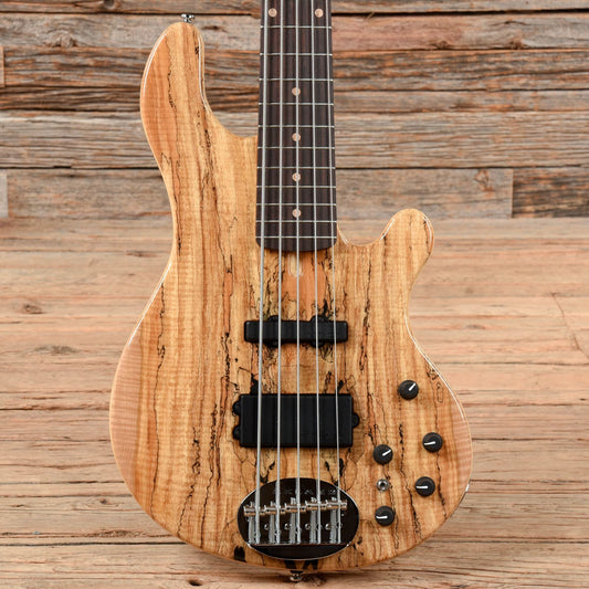 Lakland 5594 Deluxe Spalted Maple Top 5-String Bass Natural 2021 Bass Guitars / 5-String or More