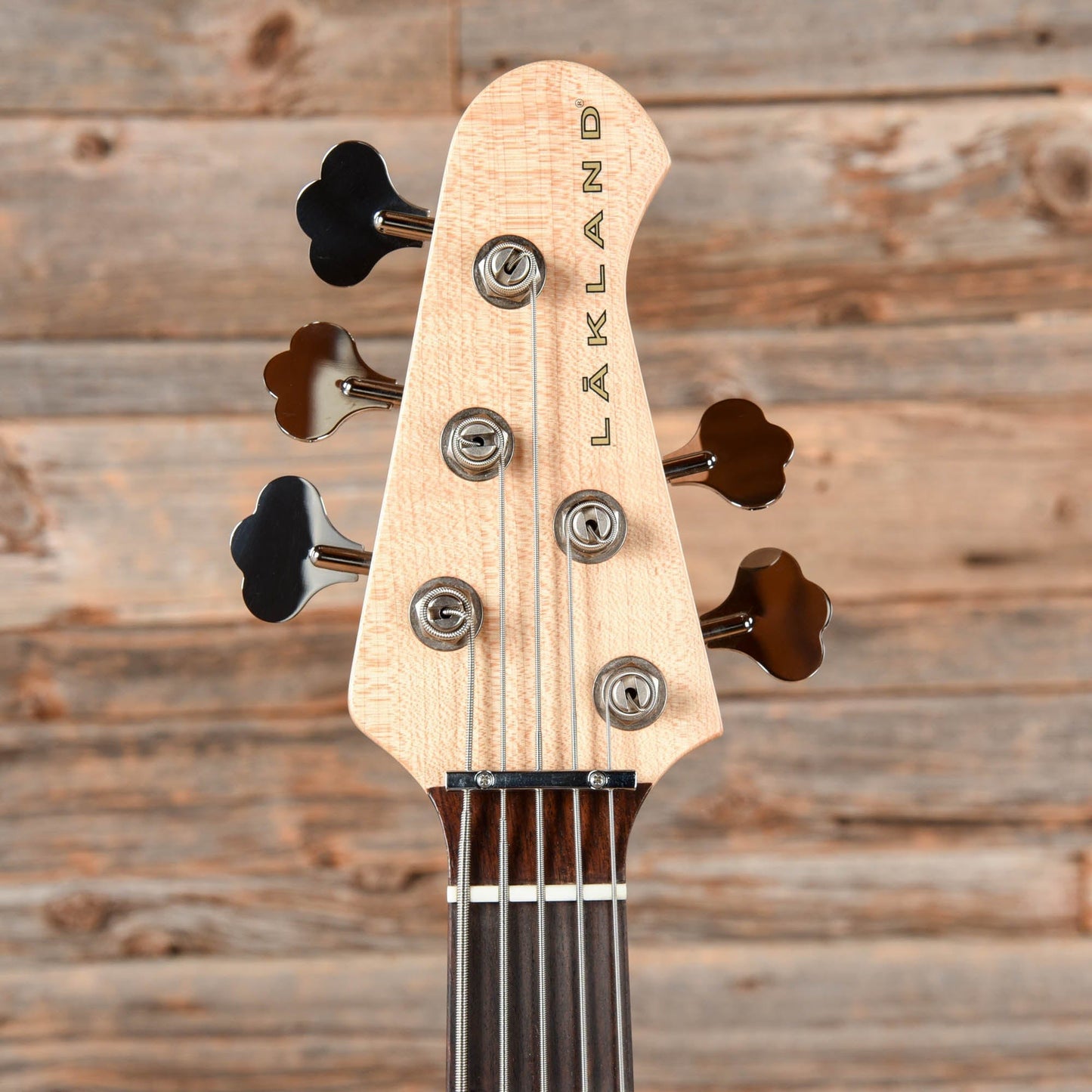 Lakland 5594 Deluxe Spalted Maple Top 5-String Bass Natural 2021 Bass Guitars / 5-String or More