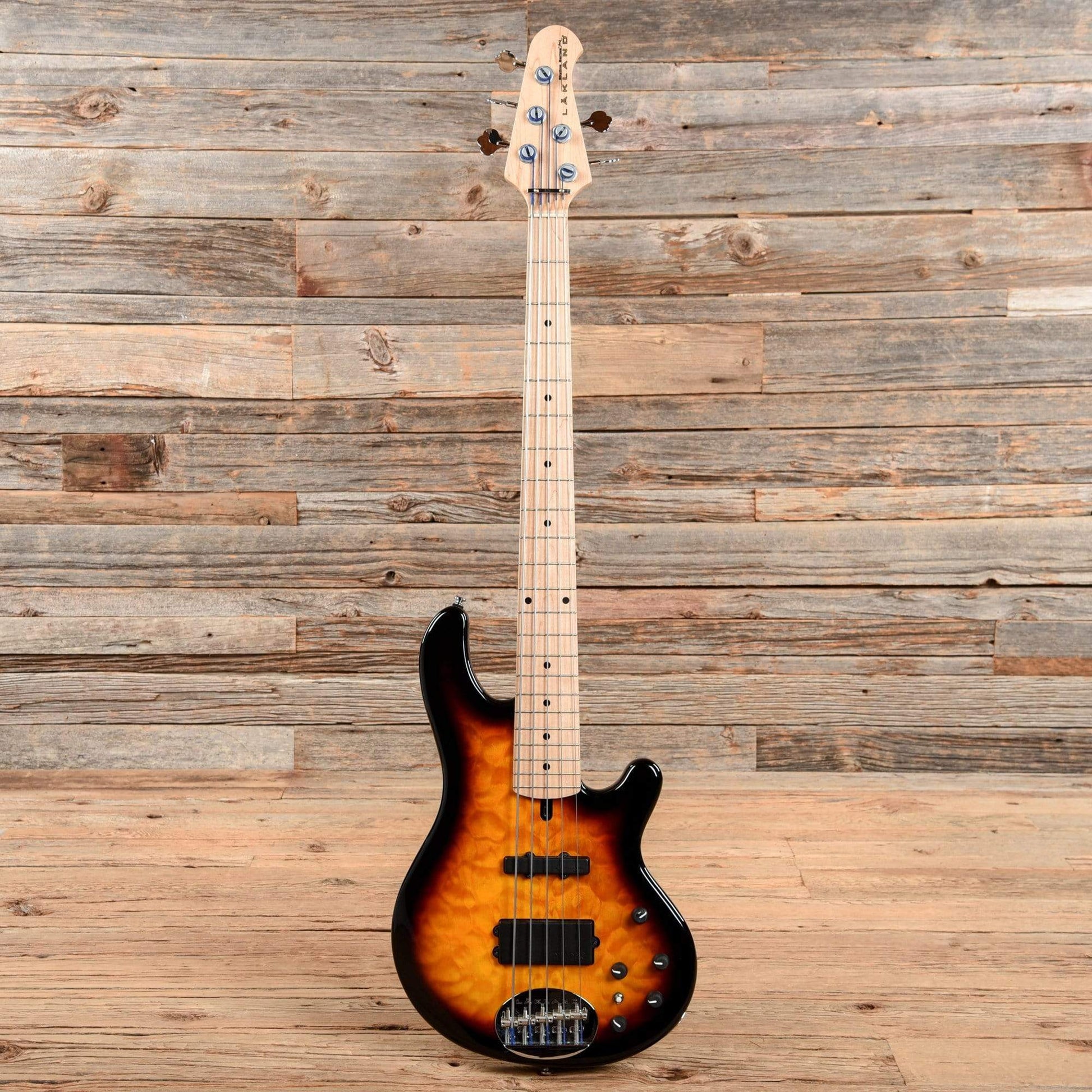 Lakland Skyline 55-02 Standard 5-String Sunburst 2019 Bass Guitars / 5-String or More
