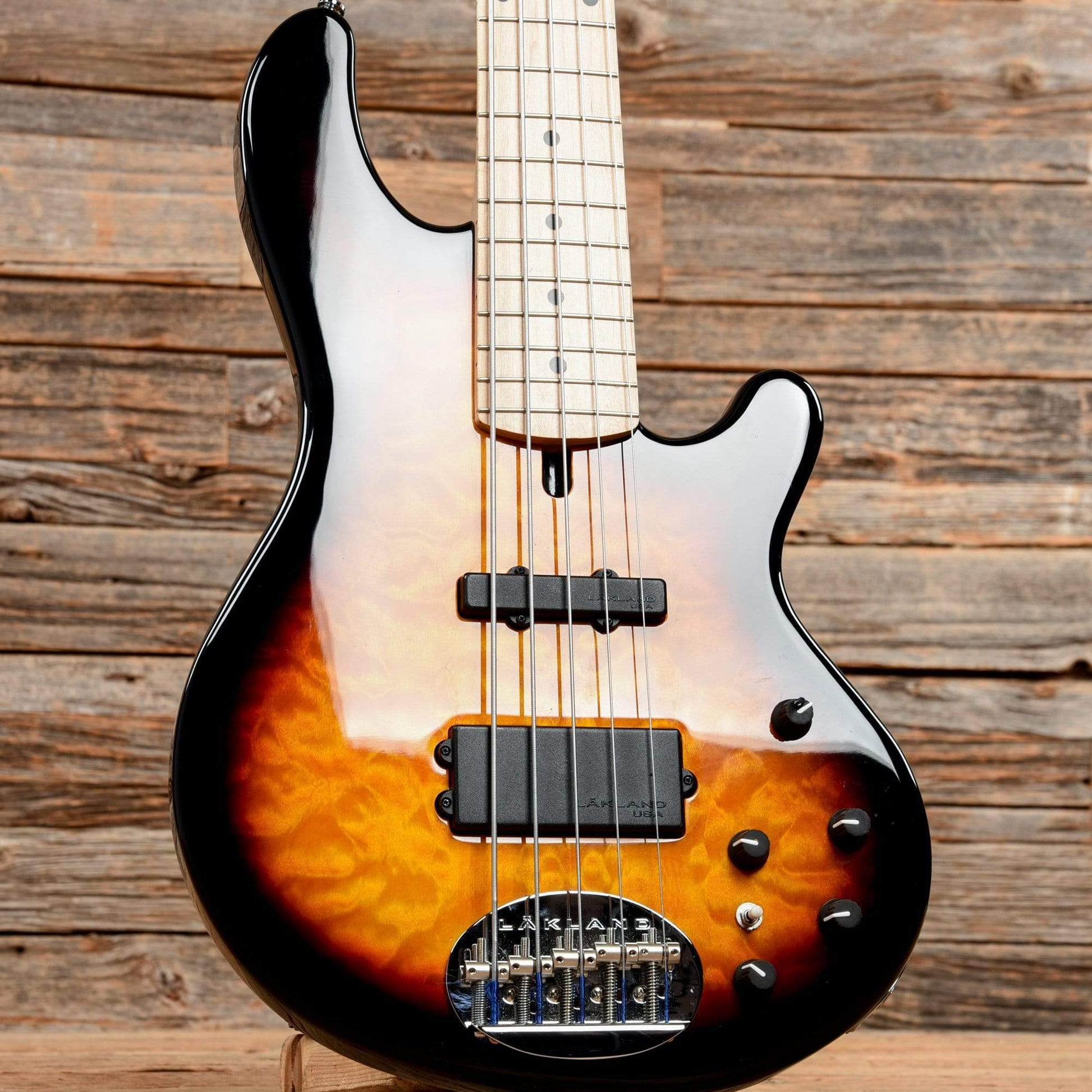 Lakland Skyline 55-02 Standard 5-String Sunburst 2019 Bass Guitars / 5-String or More