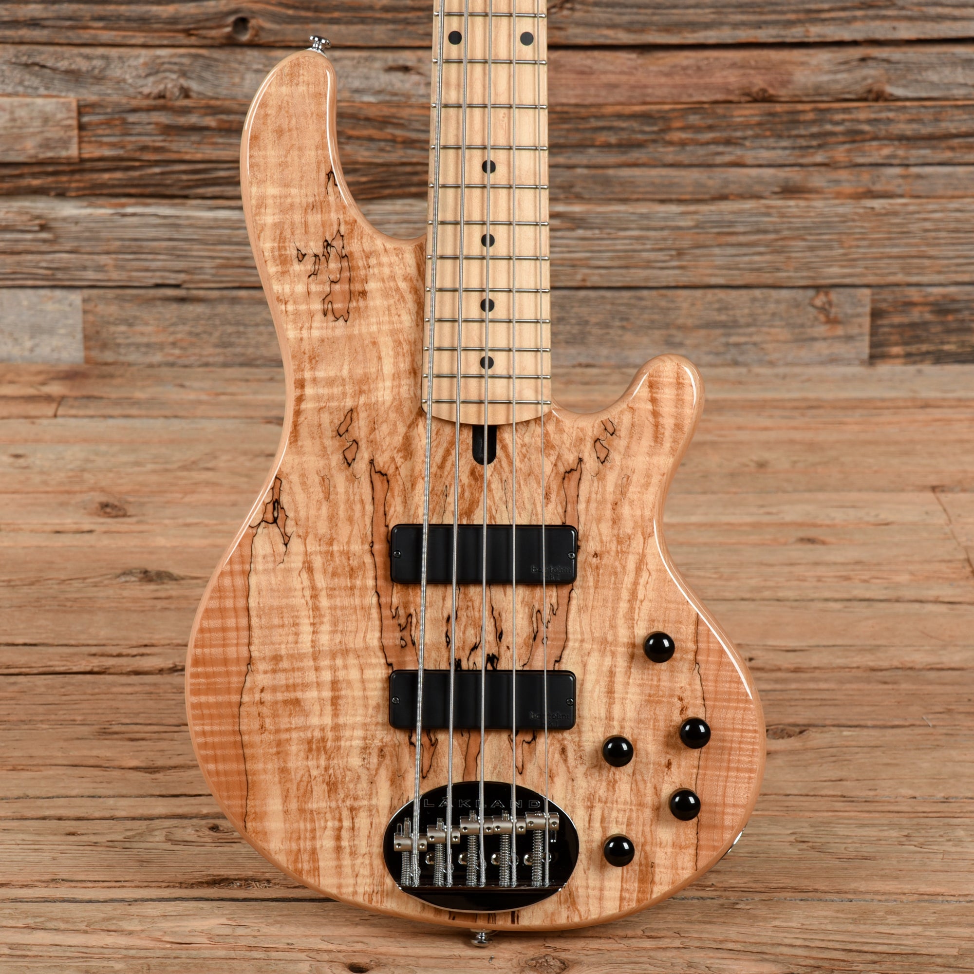 Lakland Skyline Series 55-01 Deluxe Spalted Maple 2017 Bass Guitars / 5-String or More