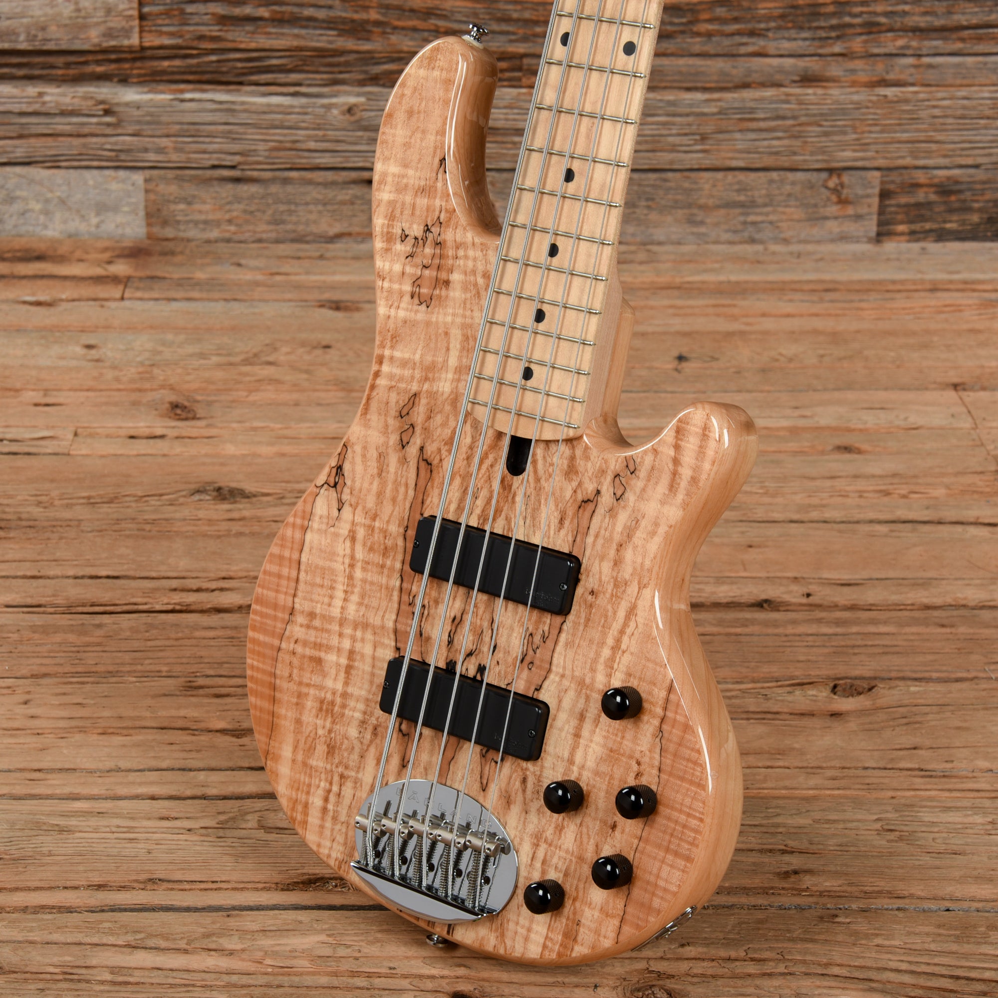 Lakland Skyline Series 55-01 Deluxe Spalted Maple 2017 Bass Guitars / 5-String or More