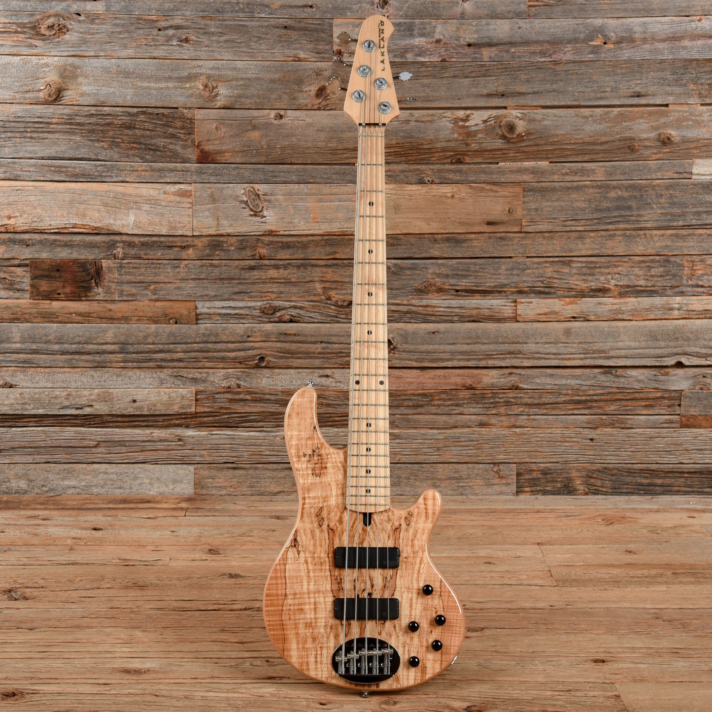 Lakland Skyline Series 55-01 Deluxe Spalted Maple 2017 Bass Guitars / 5-String or More
