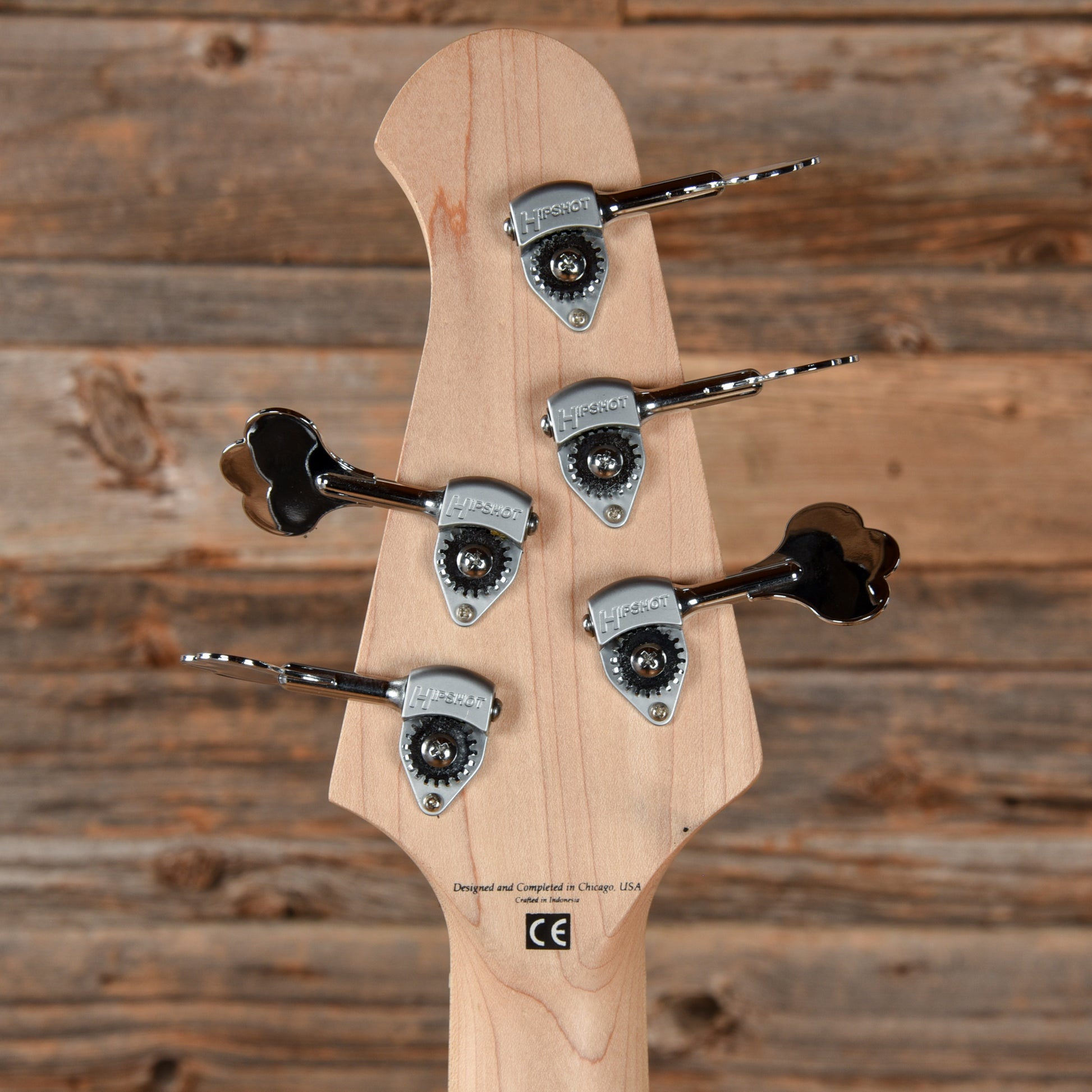 Lakland Skyline Series 55-01 Deluxe Spalted Maple 2017 Bass Guitars / 5-String or More