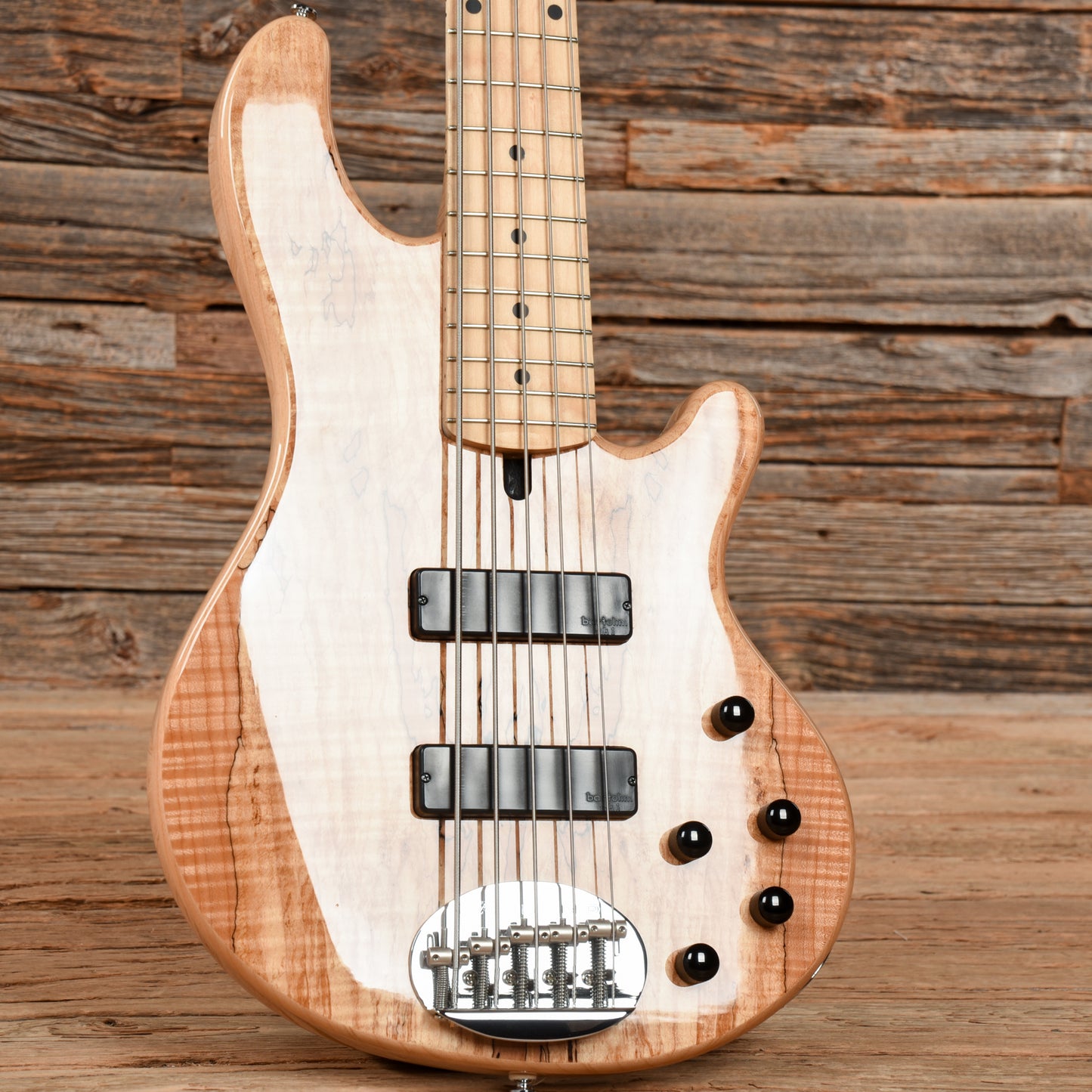 Lakland Skyline Series 55-01 Deluxe Spalted Maple 2017 Bass Guitars / 5-String or More