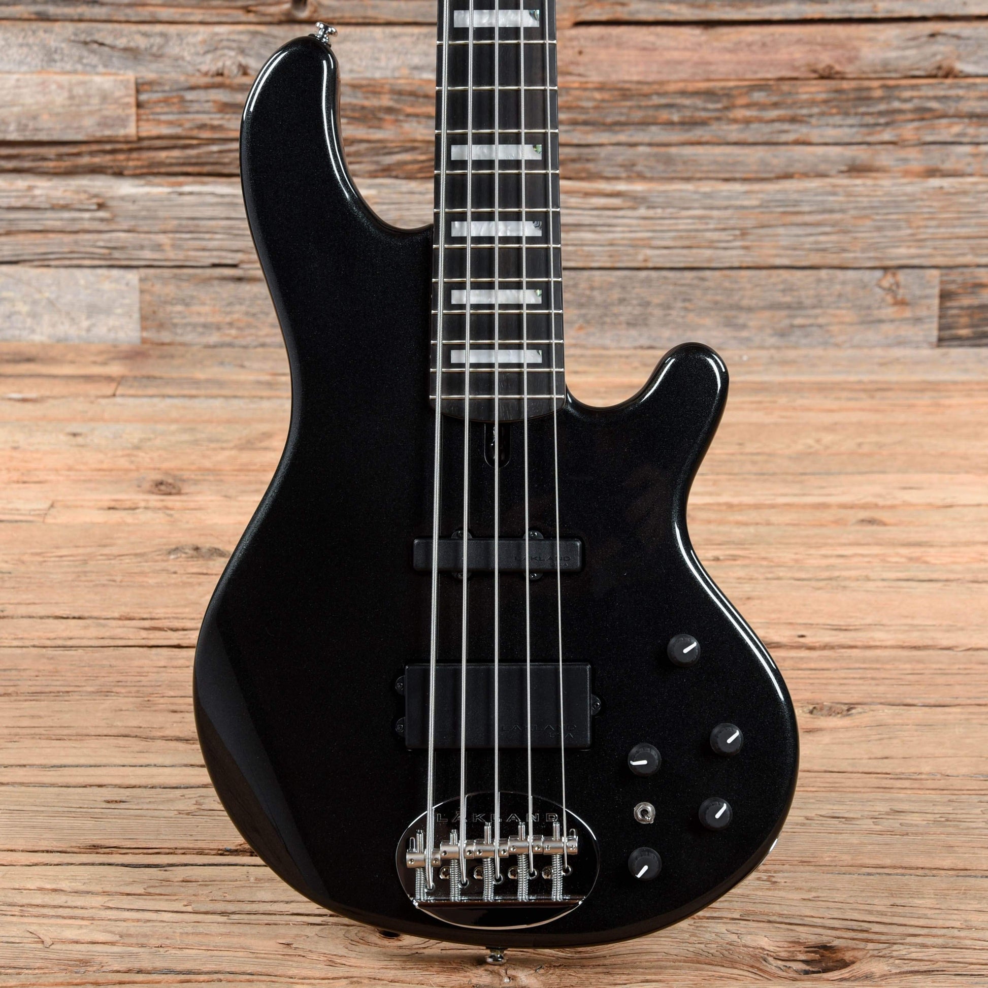 Lakland Skyline Series 55-02 Black Sparkle 2019 Bass Guitars / 5-String or More