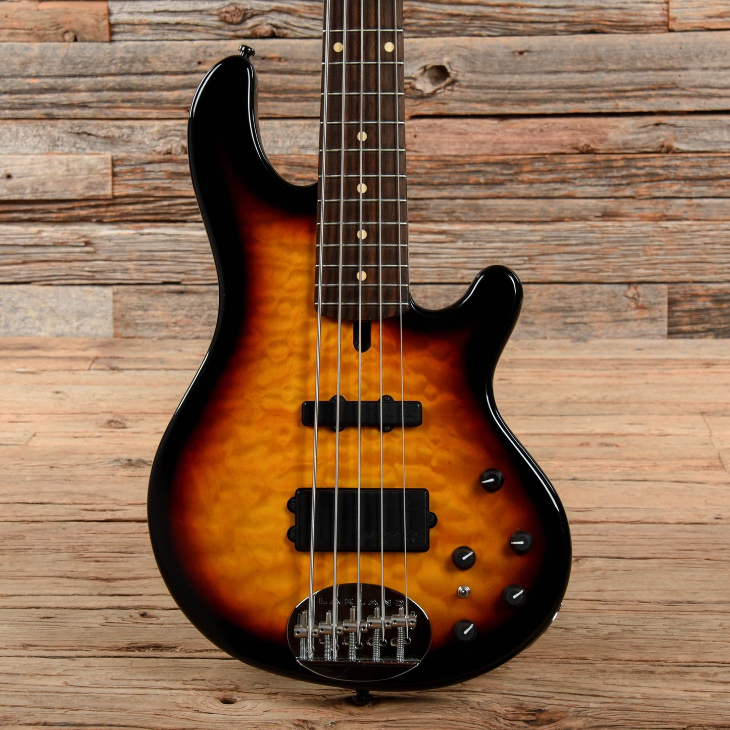 Lakland Skyline Series 55-02 Deluxe Sunburst Bass Guitars / 5-String or More