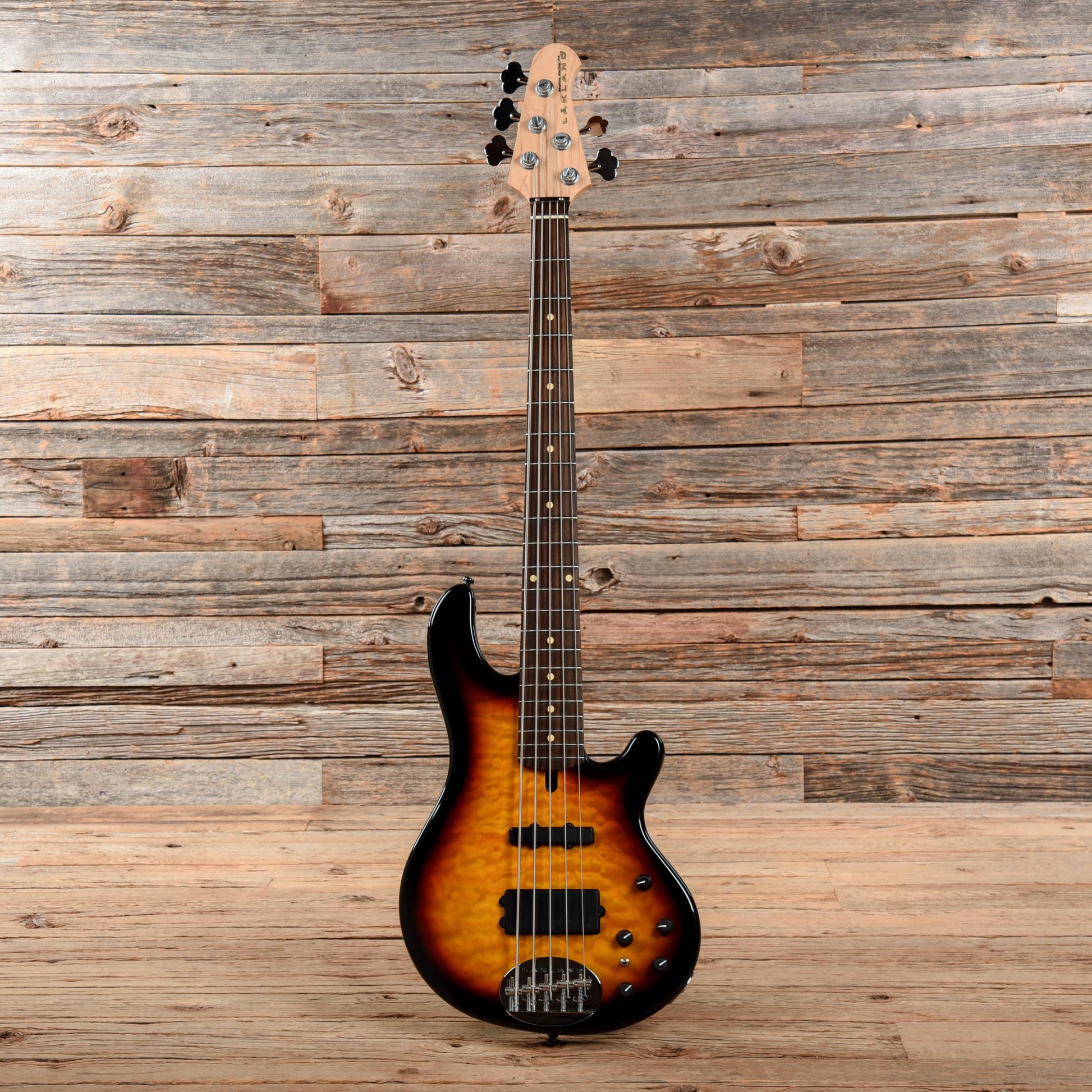 Lakland Skyline Series 55-02 Deluxe Sunburst Bass Guitars / 5-String or More