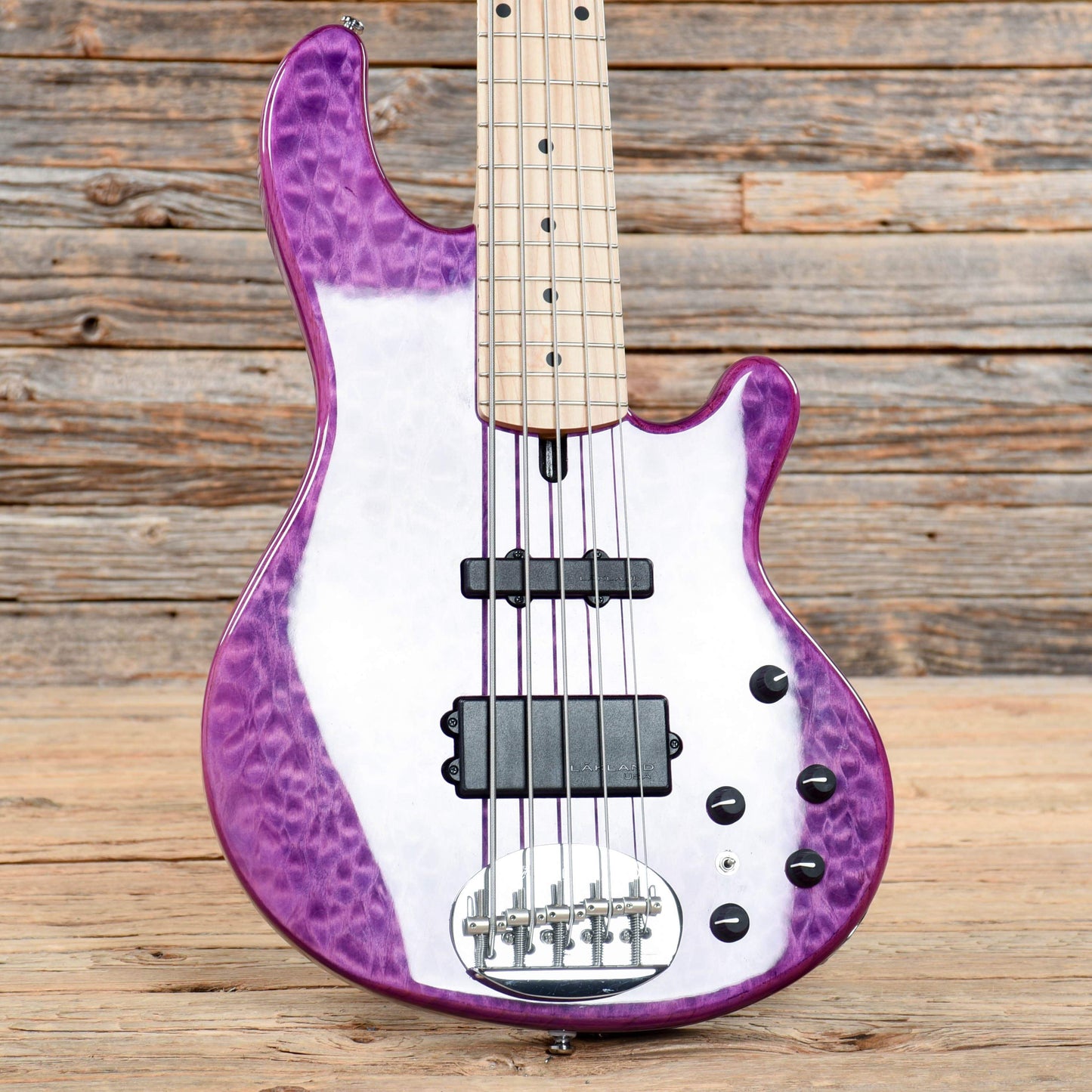 Lakland Skyline Series 55-02 Translucent Purple 2020 Bass Guitars / 5-String or More