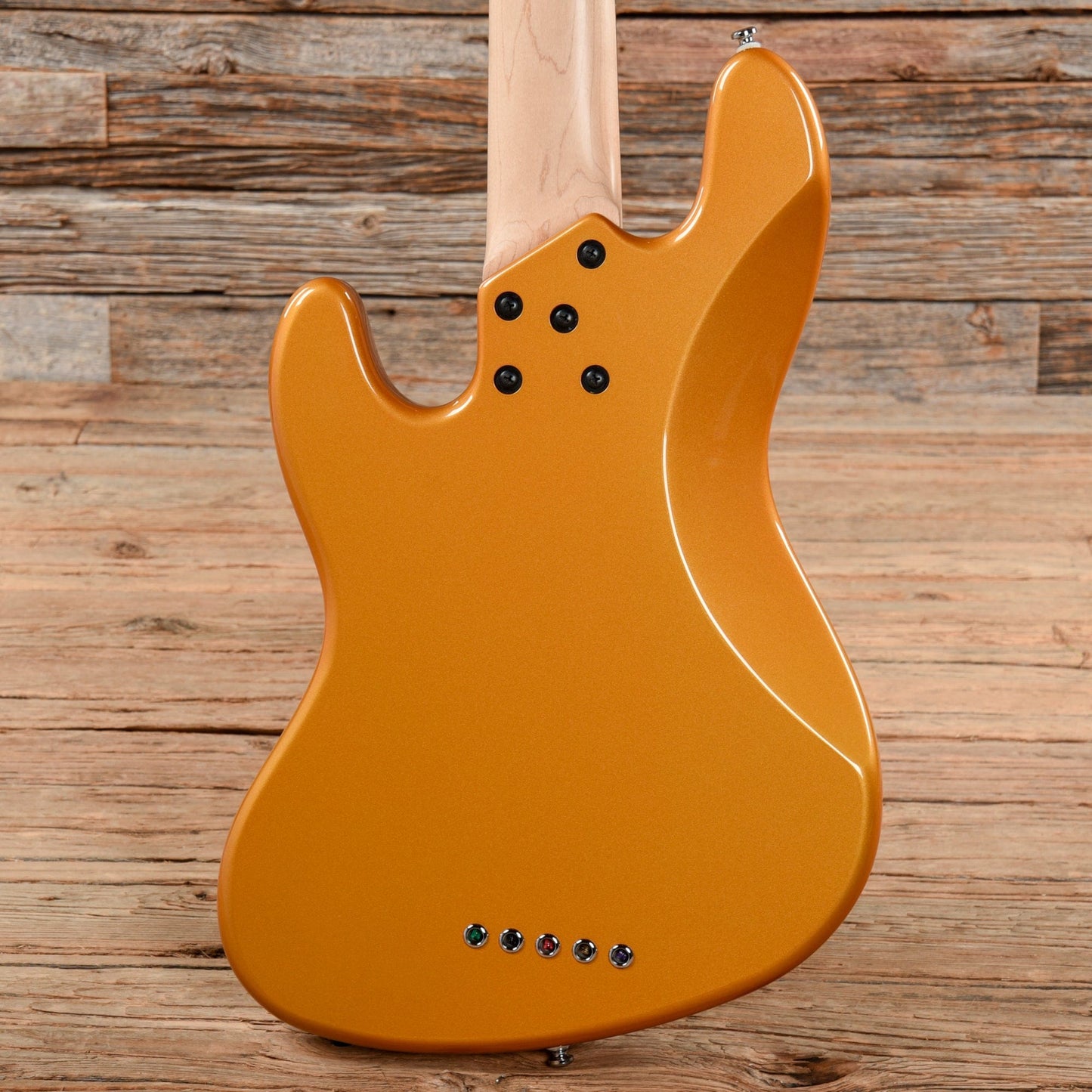 Lakland Skyline Series J-Sonic 5 Aztec Gold 2016 Bass Guitars / 5-String or More