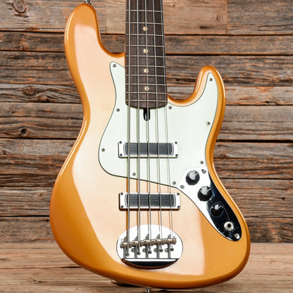 Lakland Skyline Series J-Sonic 5 Aztec Gold 2016 Bass Guitars / 5-String or More
