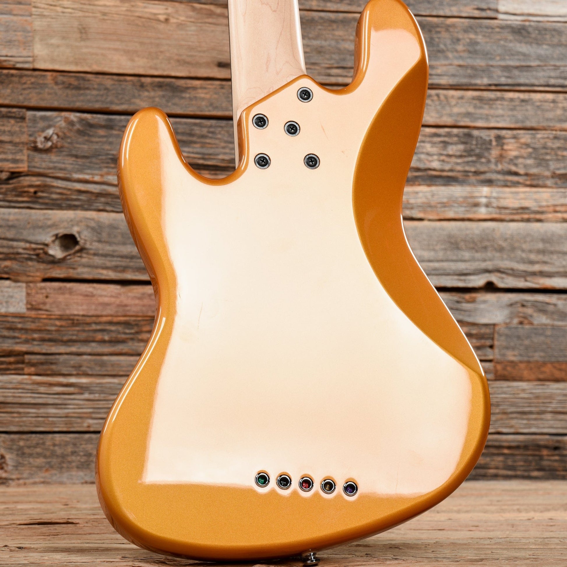 Lakland Skyline Series J-Sonic 5 Aztec Gold 2016 Bass Guitars / 5-String or More