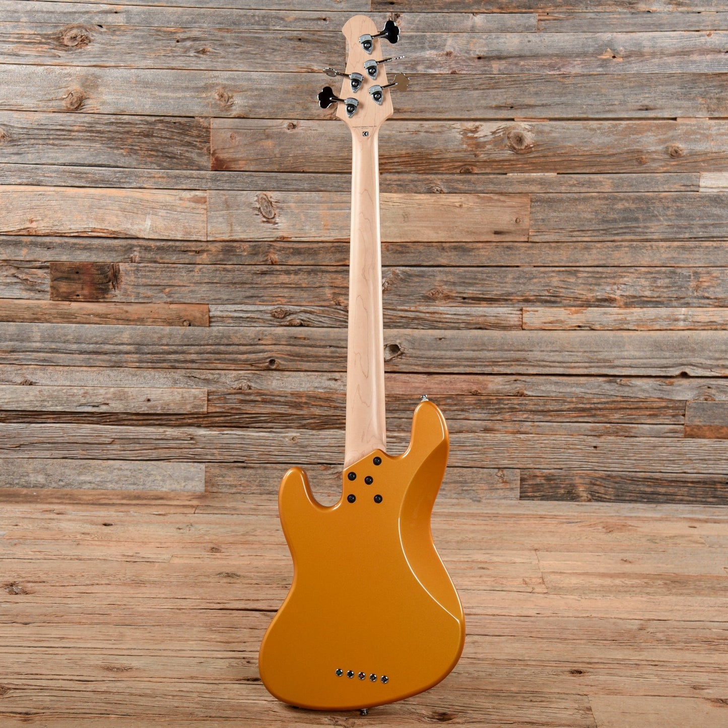 Lakland Skyline Series J-Sonic 5 Aztec Gold 2016 Bass Guitars / 5-String or More