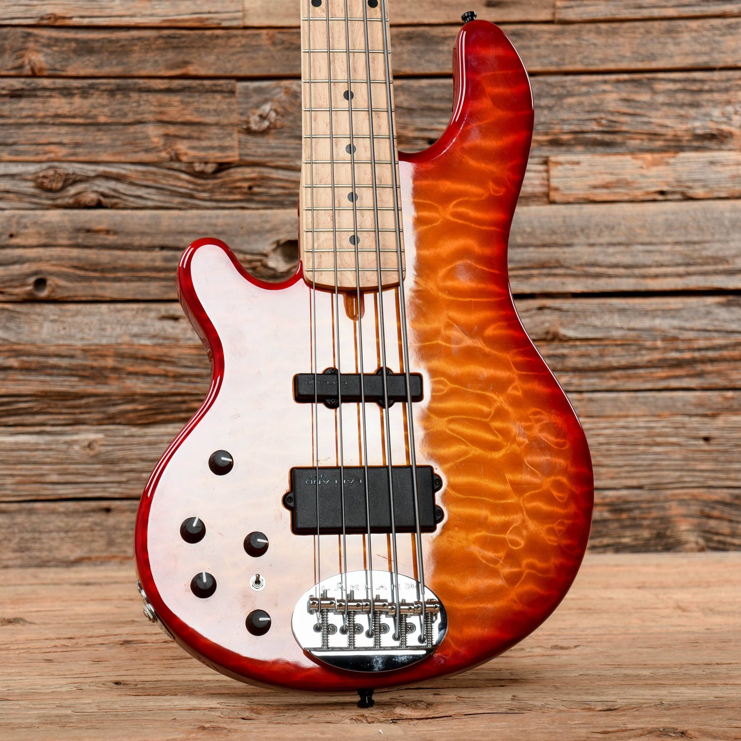 Lakland USA 55-94 Deluxe Cherry Sunburst Bass Guitars / 5-String or More