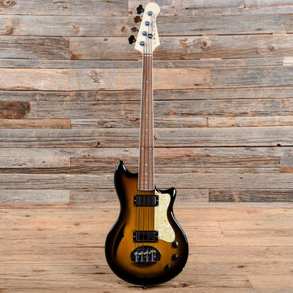 Lakland Skyline Series HB30 Hollowbody-30 Sunburst Bass Guitars / Short Scale
