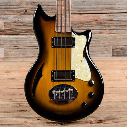 Lakland Skyline Series HB30 Hollowbody-30 Sunburst Bass Guitars / Short Scale