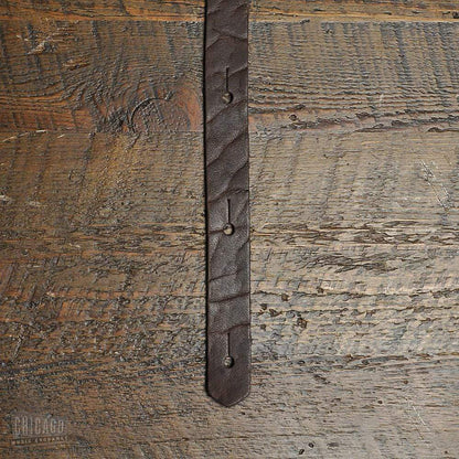 Lakota Leathers Dobro Guitar Strap 2 Inch Mahogany Accessories / Straps