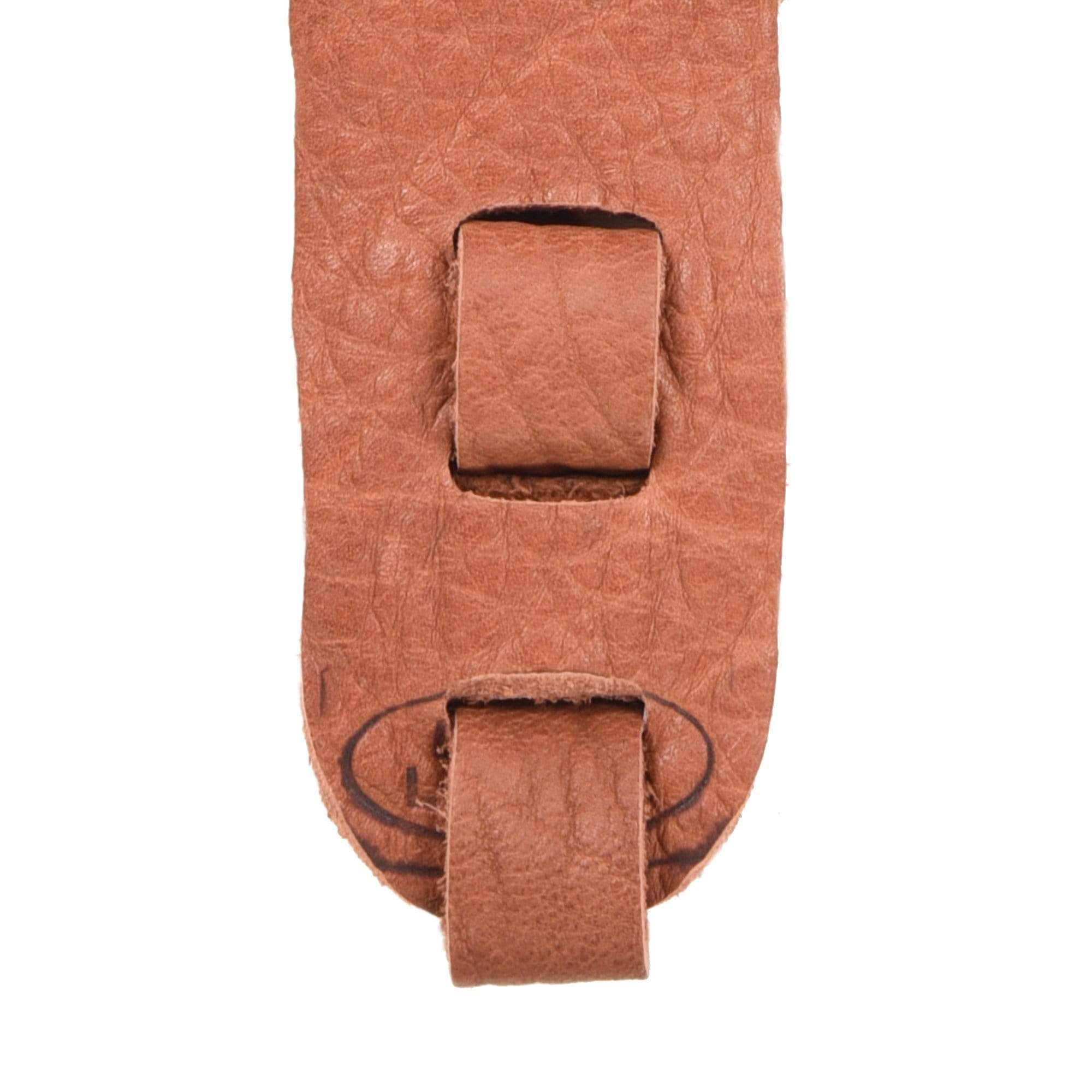 Lakota Leathers Dobro Guitar Strap 2" Rosewood Chicago Music Exchange