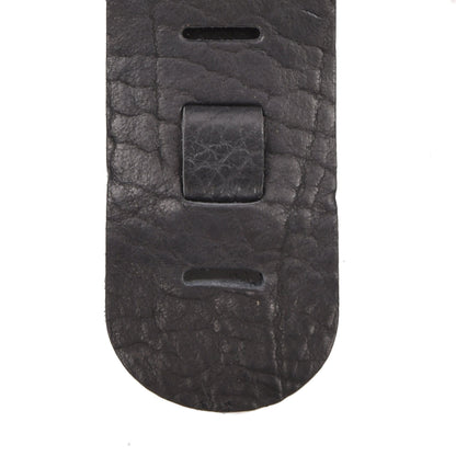Lakota Leathers Dobro Guitar Strap 3" Black Accessories / Straps