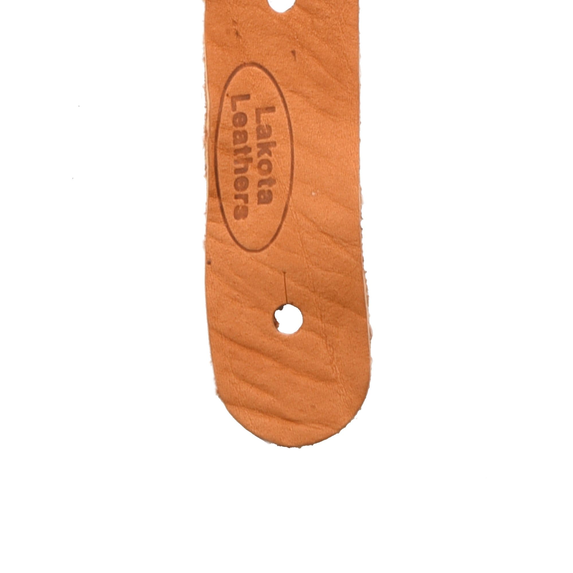 Lakota Leathers Flat Braid Mandolin Strap 43