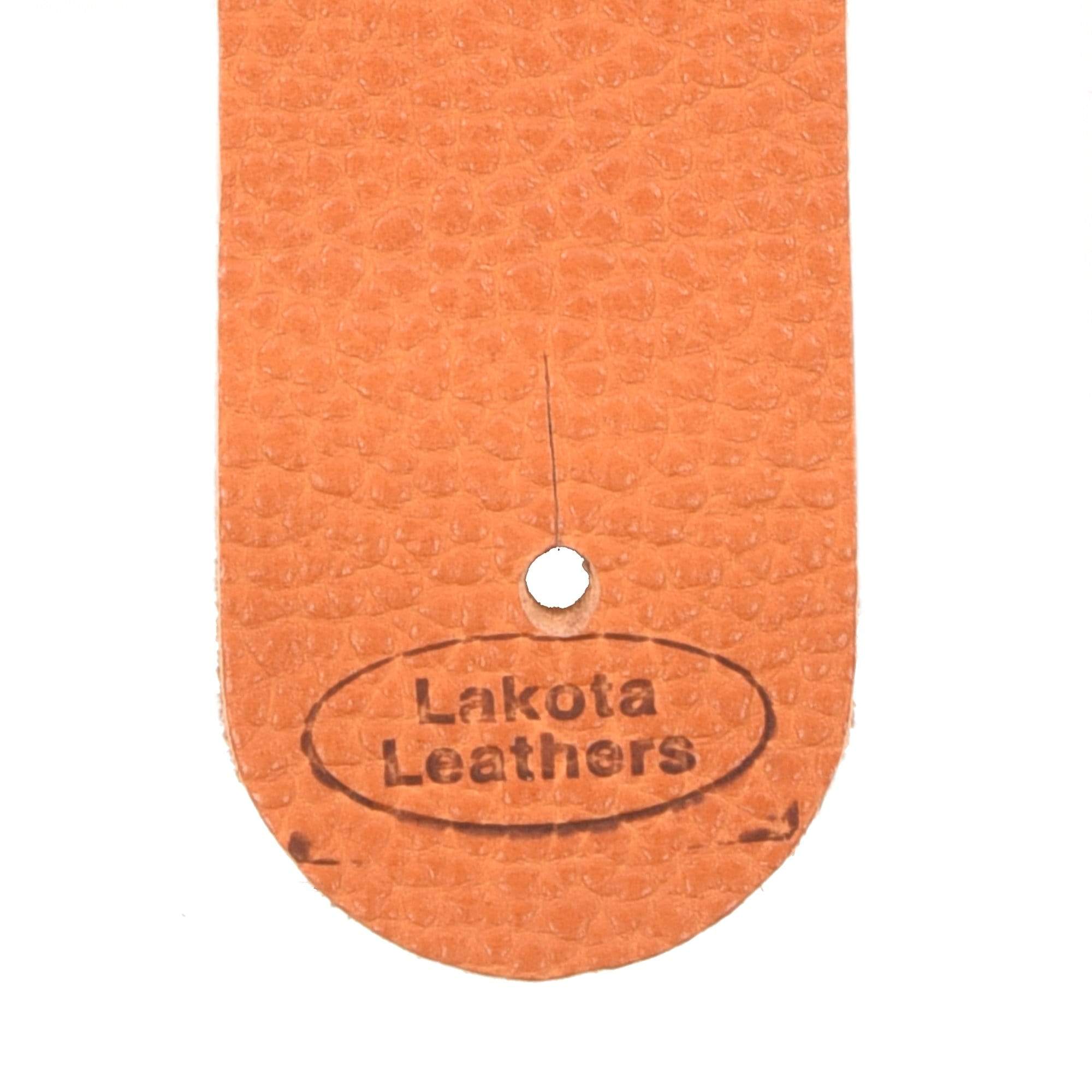 Lakota Leathers Guitar Strap 2" Spruce Chicago Music Exchange