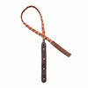 Lakota Leathers Herringbone Mandolin Strap 45" Chocolate & Tobacco Accessories / Straps