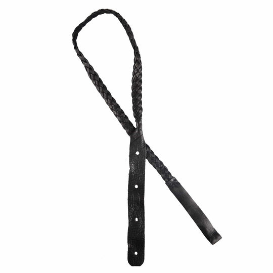 Lakota Leathers Mandolin Flat Braid Strap 43