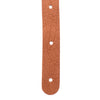 Lakota Leathers Mandolin Flat Braid Strap 43" Gold & Tan Accessories / Straps