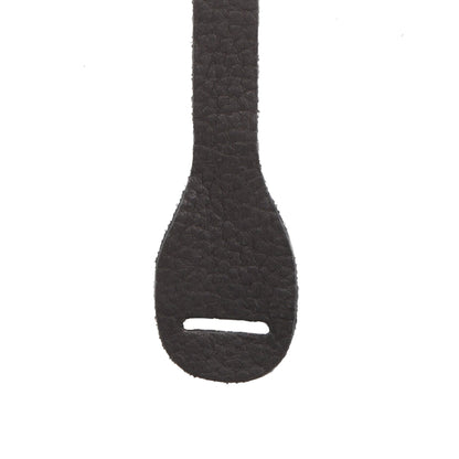 Lakota Leathers Non-Braided Mandolin Strap 48" Black Accessories / Straps