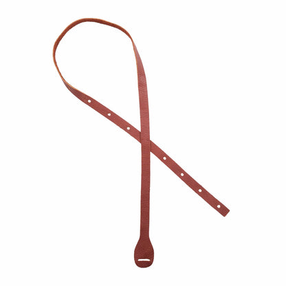 Lakota Leathers Non-Braided Mandolin Strap 48" Rosewood Accessories / Straps