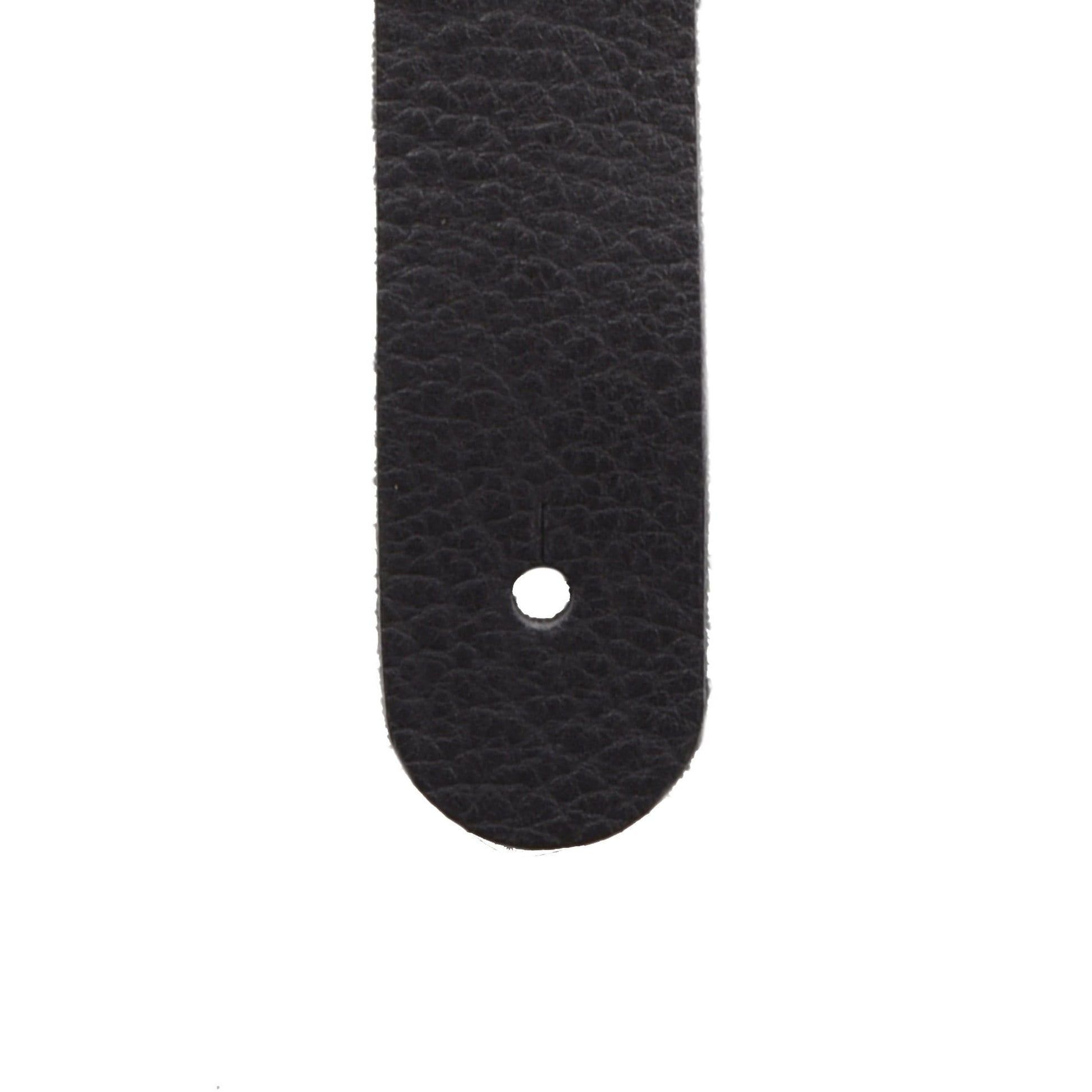 Lakota Leathers Round Braid Mandolin Strap 43" Black & Chocolate Accessories / Straps