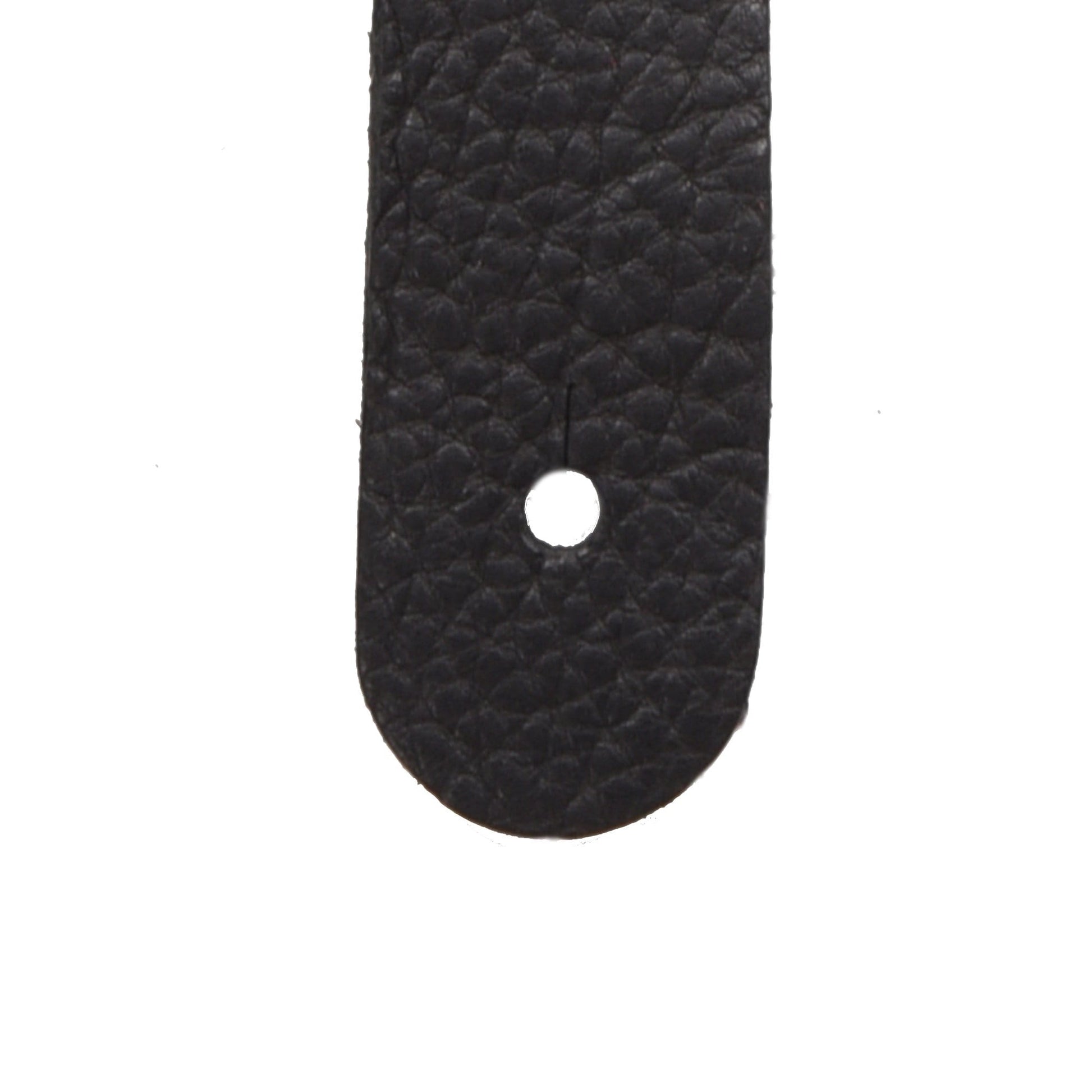 Lakota Leathers Round Braid Mandolin Strap 43" Black Accessories / Straps