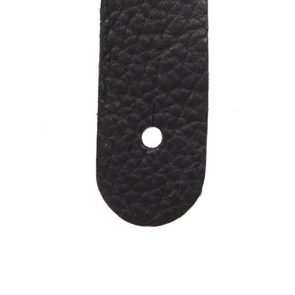 Lakota Leathers Round Braid Mandolin Strap 43" Black Accessories / Straps