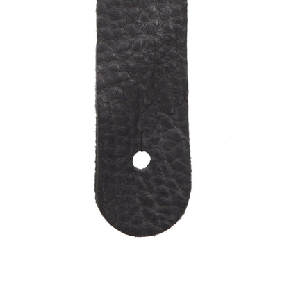 Lakota Leathers Round Braid Mandolin Strap 43" Black & Tobacco Accessories / Straps