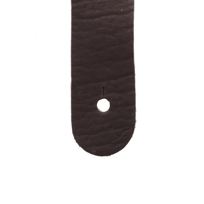 Lakota Leathers Round Braid Mandolin Strap 43" Chocolate & Tobacco Accessories / Straps