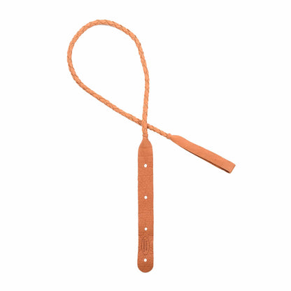 Lakota Leathers Round Braid Mandolin Strap 43" Tan Accessories / Straps
