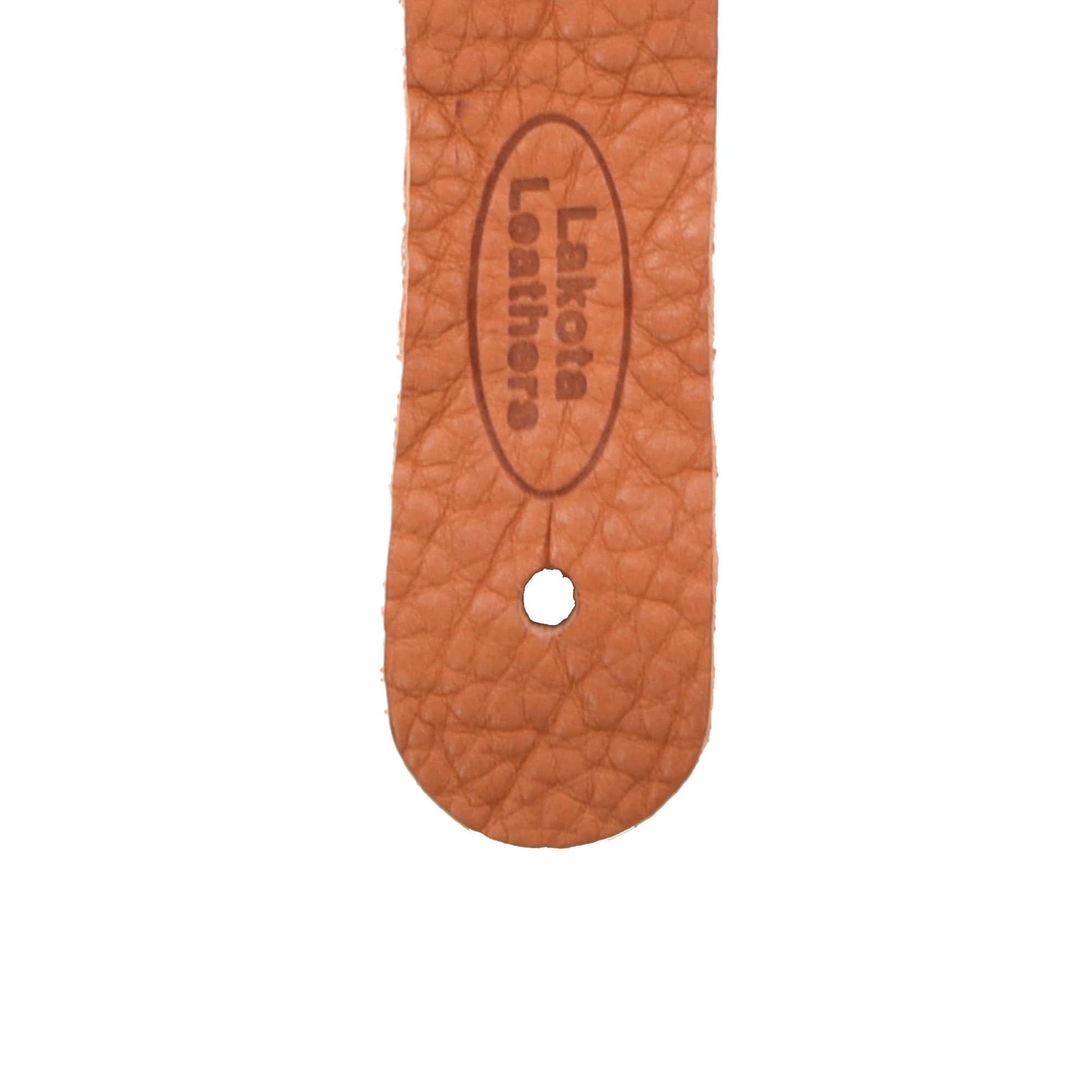 Lakota Leathers Round Braid Mandolin Strap 43" Tan Accessories / Straps