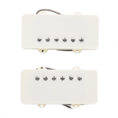 Lambertones The Crema HB Silent Jazzmaster Set Antique White Covers Parts / Guitar Pickups