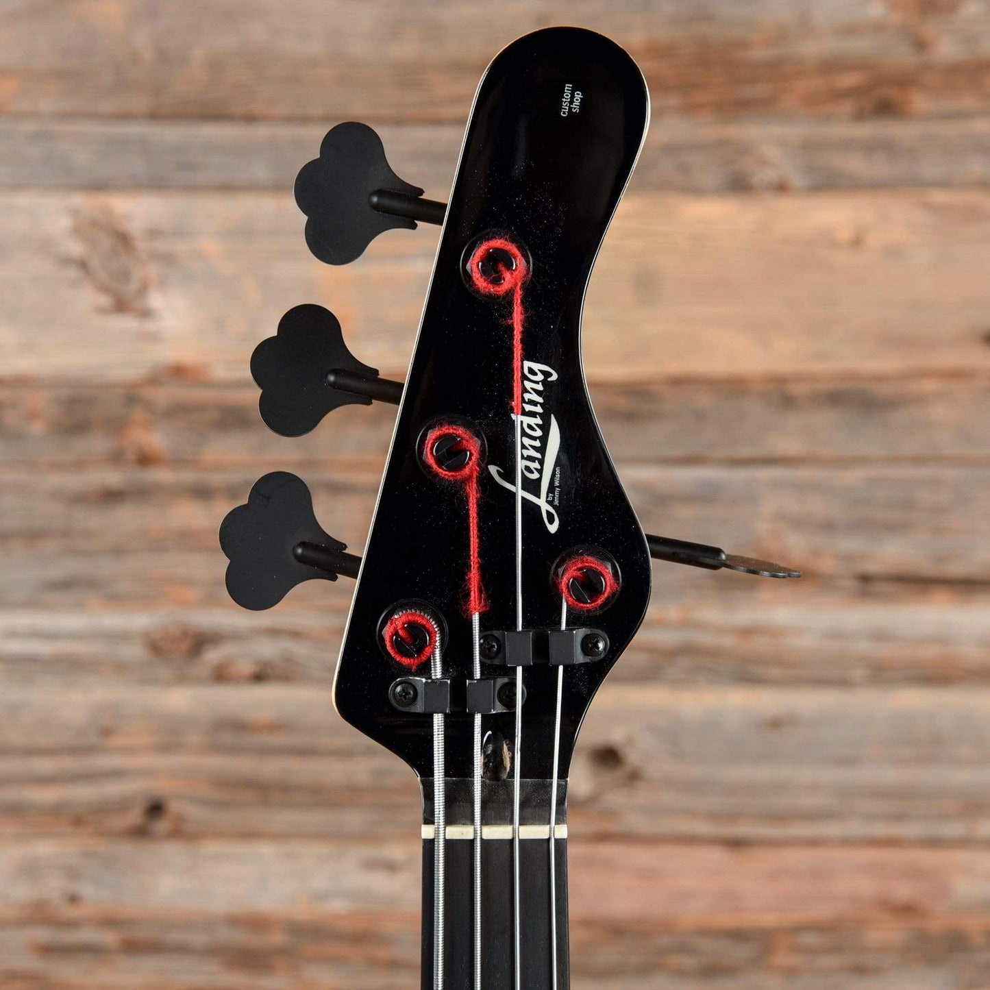 Landing L30 Fretless Black Bass Guitars / Short Scale