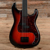 Landing Short Scale Fretless Bass Red Burst Sunburst Bass Guitars / Short Scale