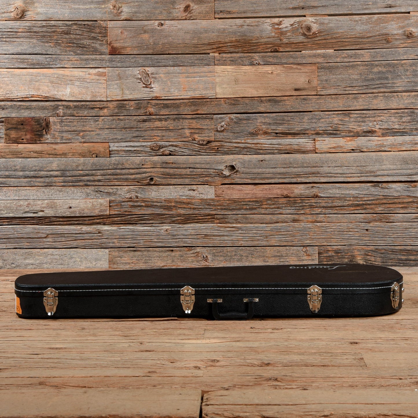 Landing Short Scale Fretless Bass Red Burst Sunburst Bass Guitars / Short Scale