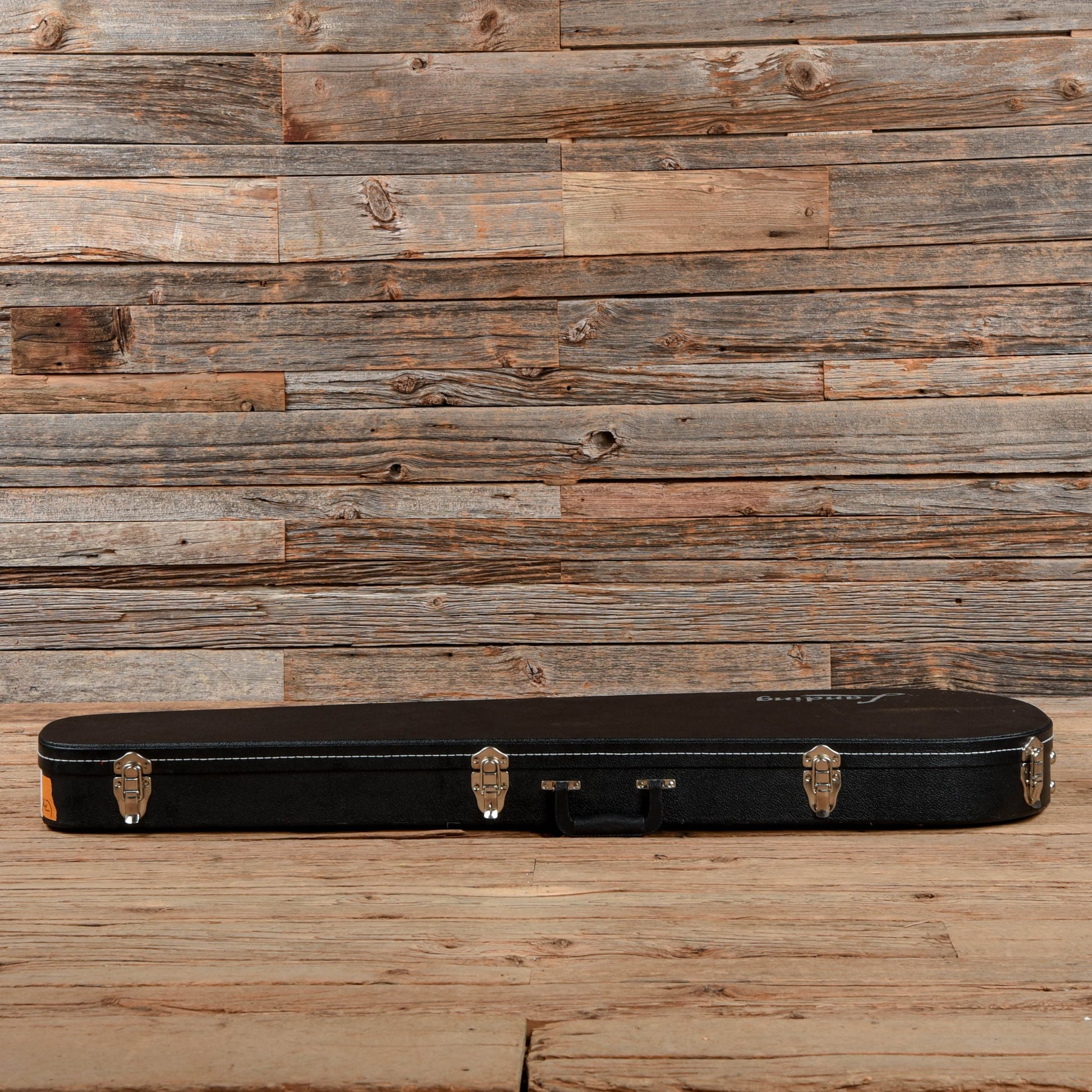 Landing Short Scale Fretless Bass Red Burst Sunburst Bass Guitars / Short Scale