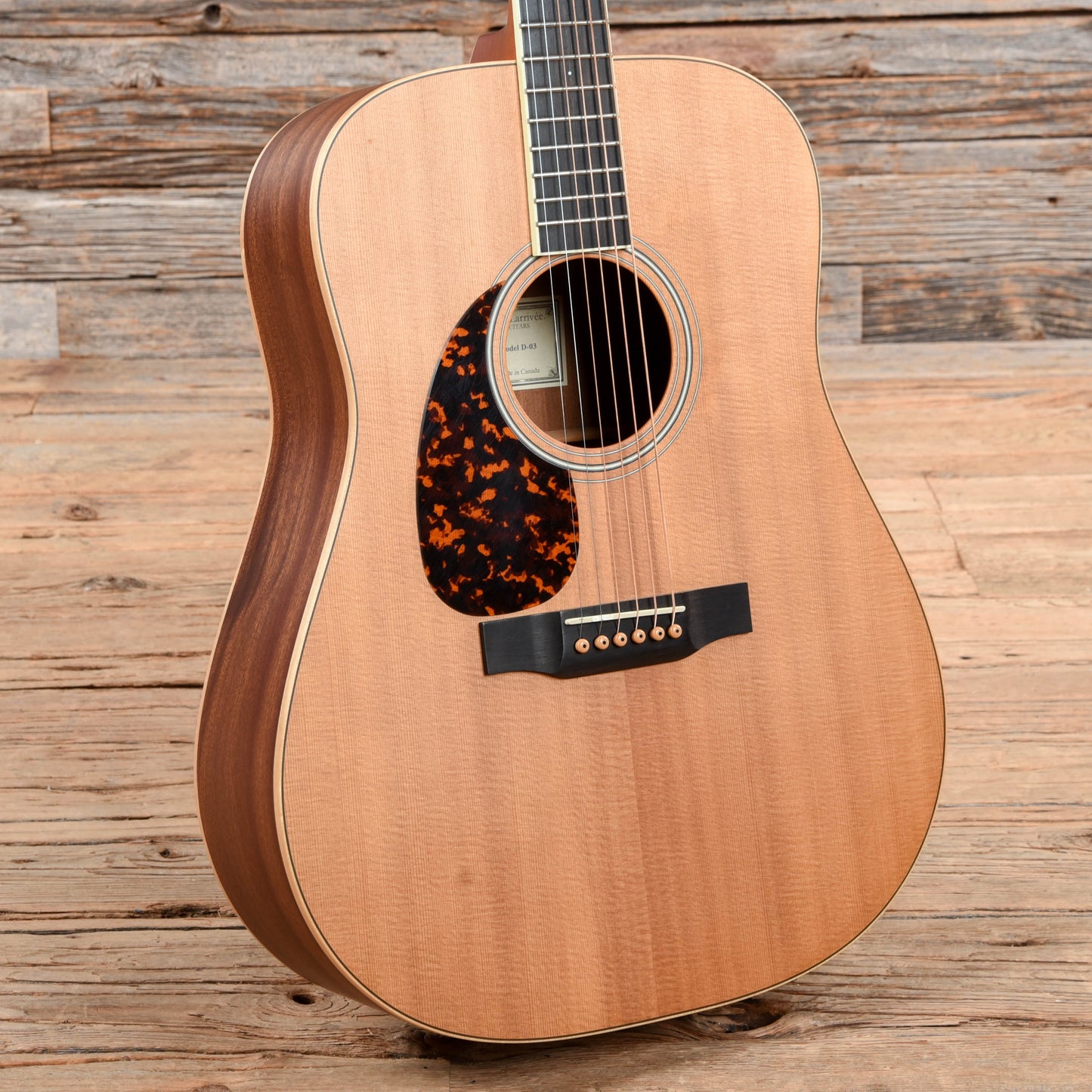 Larrivee D-03 Natural 2007 LEFTY Acoustic Guitars / Dreadnought