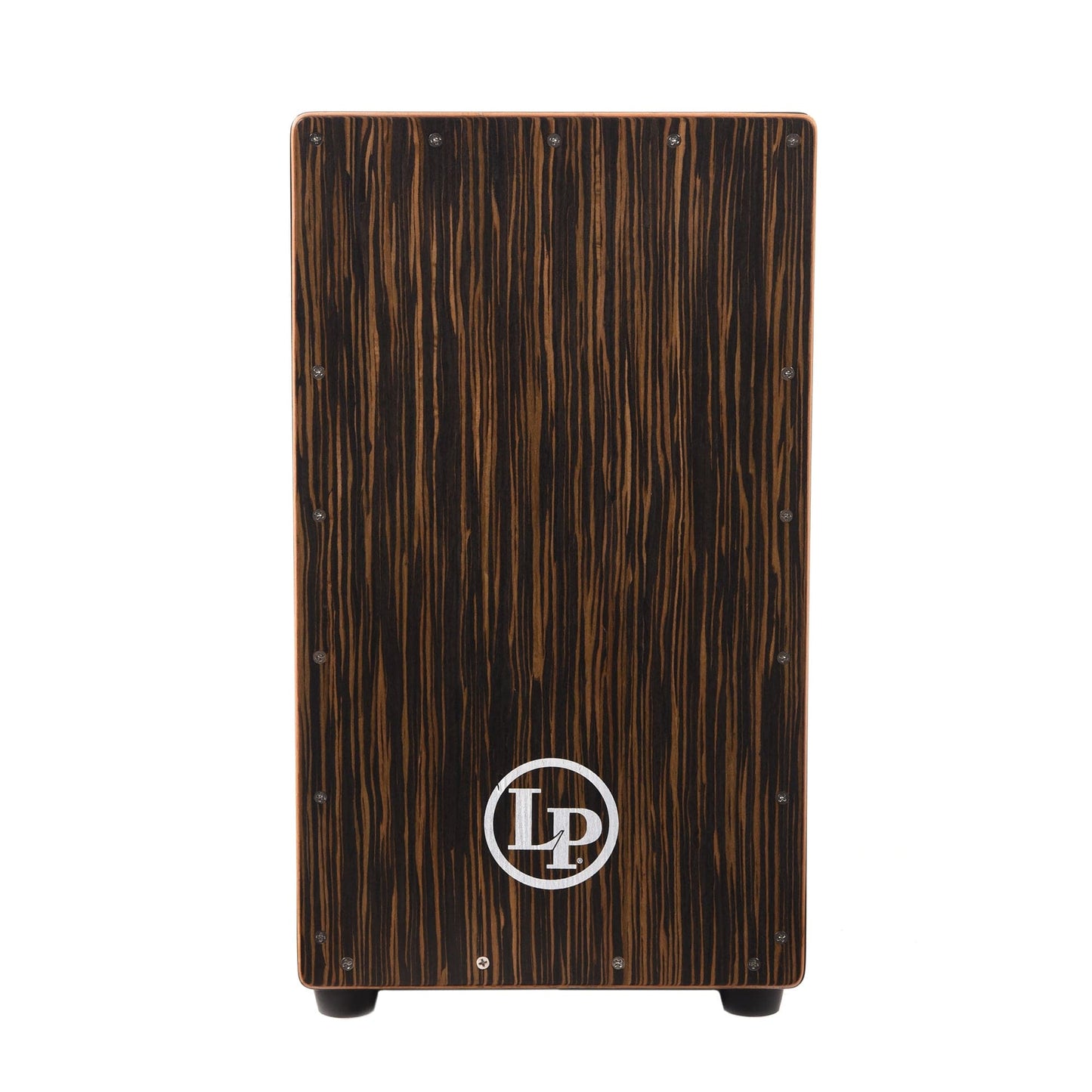 LP Black Box Cajon Black w/Ebony Craftwood Faceplate Drums and Percussion / Hand Drums / Cajons