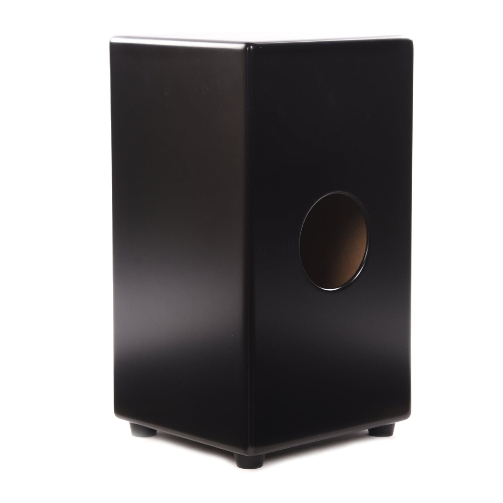 LP Black Box Cajon Black w/Figured Cerise Faceplate & Bag Drums and Percussion / Hand Drums / Cajons