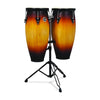 LP City Series 10/11" Conga Set w/Stand Vintage Sunburst Drums and Percussion / Hand Drums / Congas and Bongos